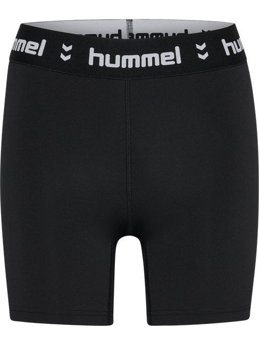 hmlPULSE MID WAIST SHORT TIGHTS, BLACK hmlPULSE MID WAIST SHORT TIGHTS, BLACK, packshot