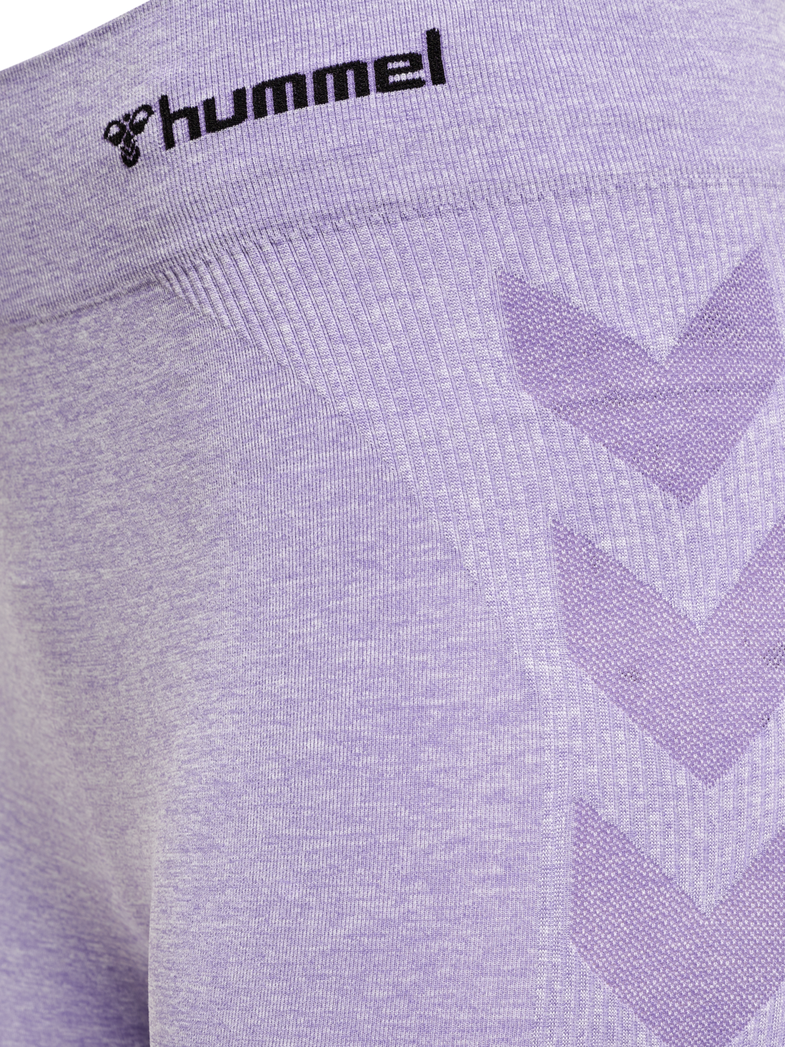 hmlCI SEAMLESS CYCLING SHORTS, LAVENDER MELANGE, packshot