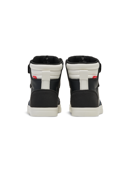 SLIMMER STADIL LEATHER HIGH JR, BLACK/BLUE, packshot