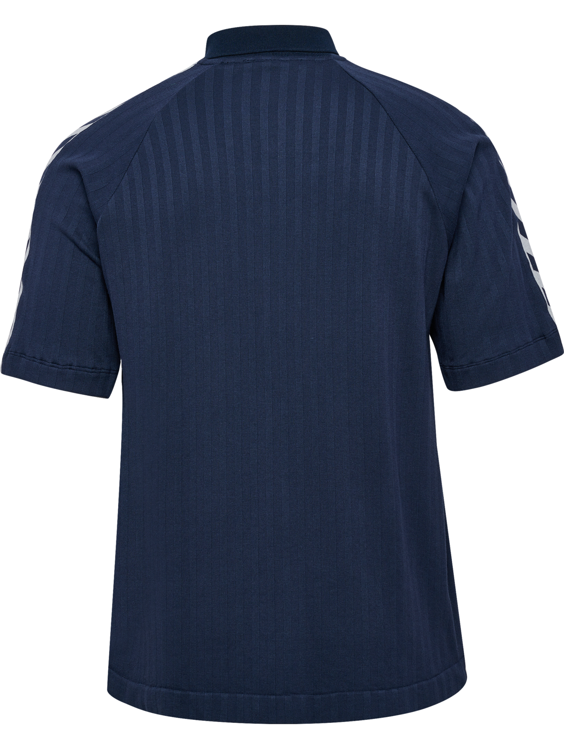 hmlARCHIVE LOOSE POLO SHIRT S/S, BLACK IRIS, packshot