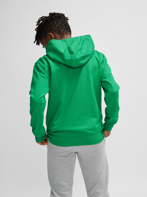 hmlGO 2.0 ZIP HOODIE KIDS, JELLY BEAN, model