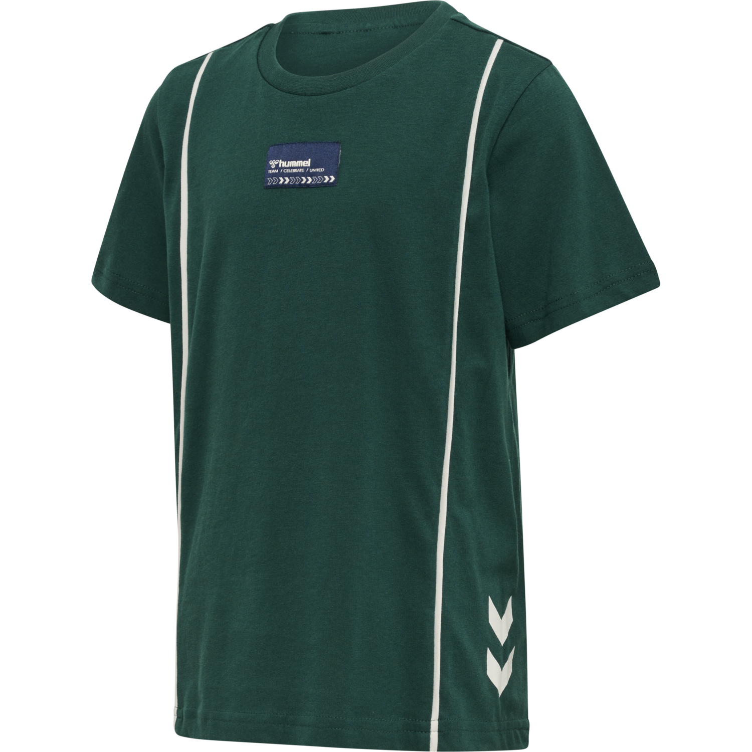 hmlDITMER T-SHIRT S/S, DEEP TEAL, packshot