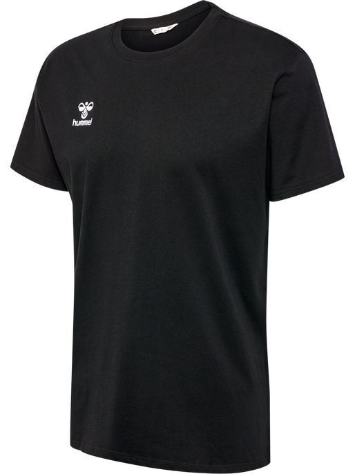hmlGO 2.0 T-SHIRT S/S, BLACK, packshot