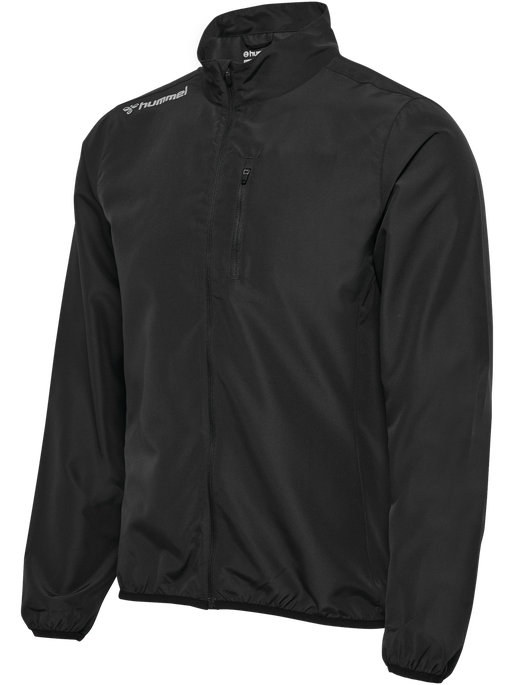 hmlRUN JACKET, BLACK, packshot