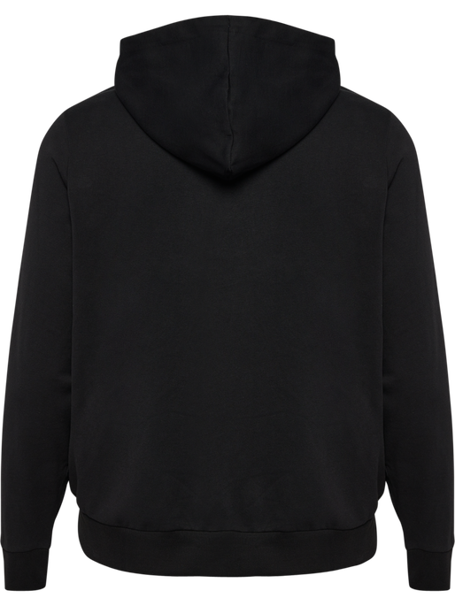 hmlLEGACY WOMAN HOODIE PLUS, BLACK, packshot