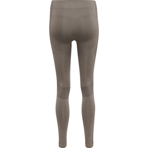 hmlMT SHAPING SEAMLESS MW TIGHTS, DRIFTWOOD hmlMT SHAPING SEAMLESS MW TIGHTS, DRIFTWOOD, packshot