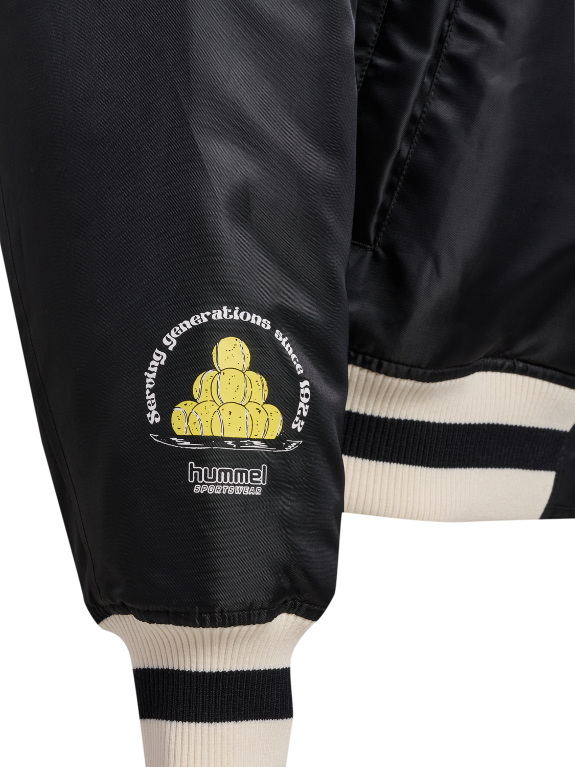 hmlLETTERMAN JACKET SPORTSWEAR, BLACK, packshot
