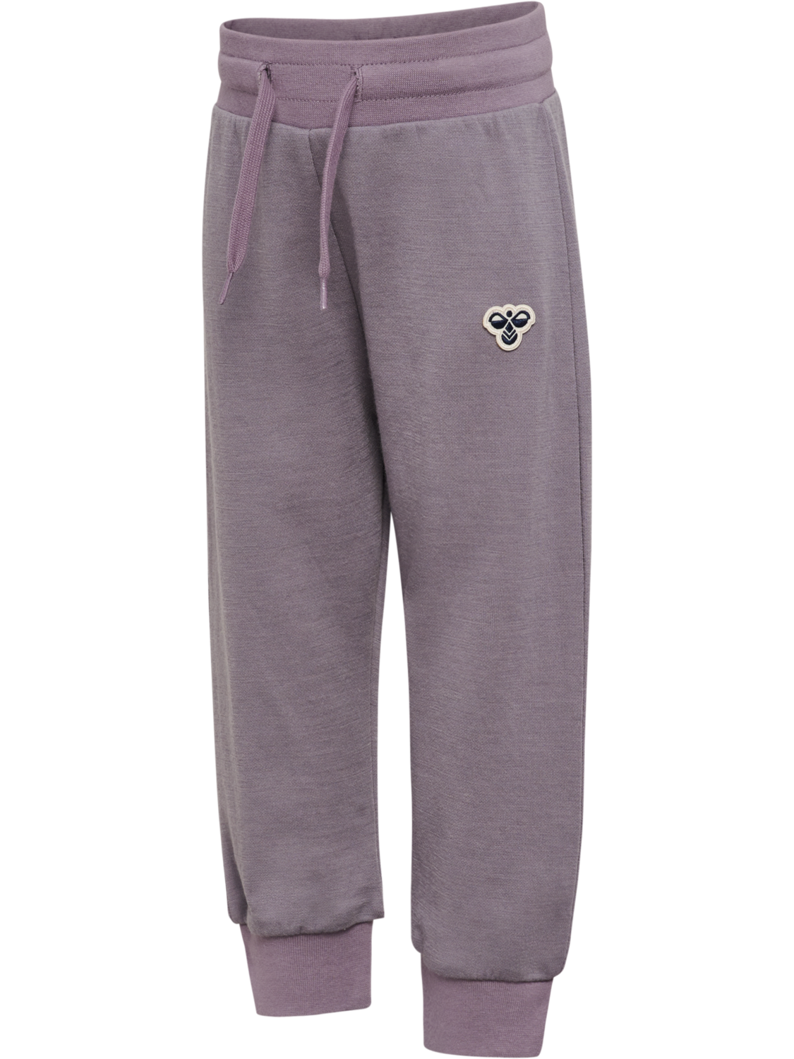 hmlMINI WOOL PANTS BEE, GRAY RIDGE, packshot