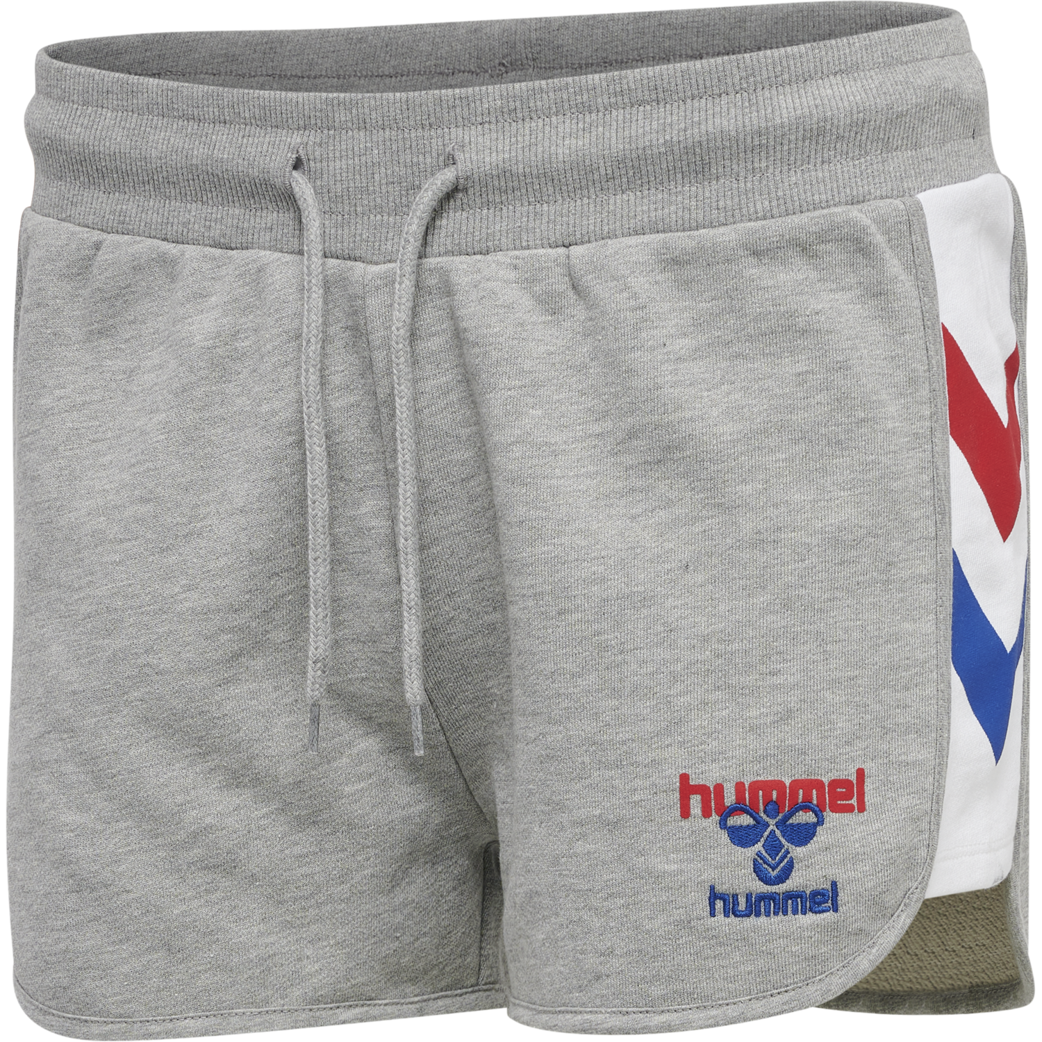 hmlIC DURBAN WOMAN SHORTS, GREY MELANGE, packshot