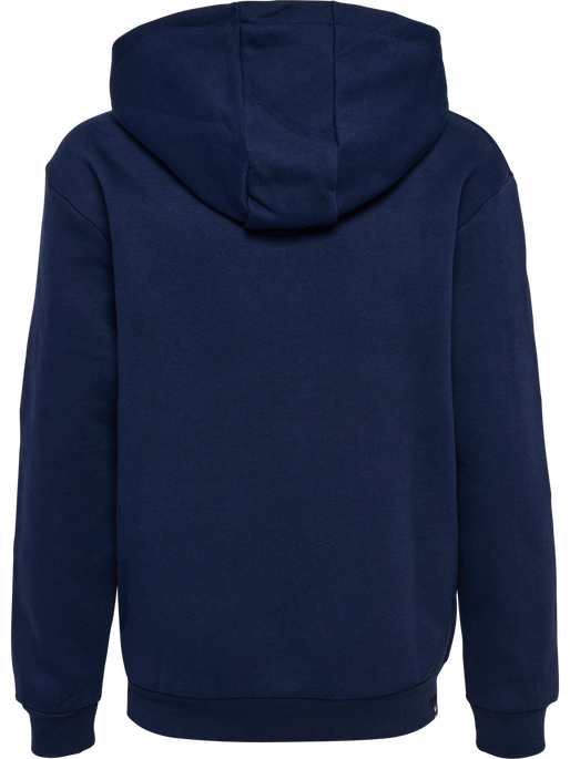 hmlMOVER COTTON HOODIE KIDS, MARINE hmlMOVER COTTON HOODIE KIDS, MARINE, packshot