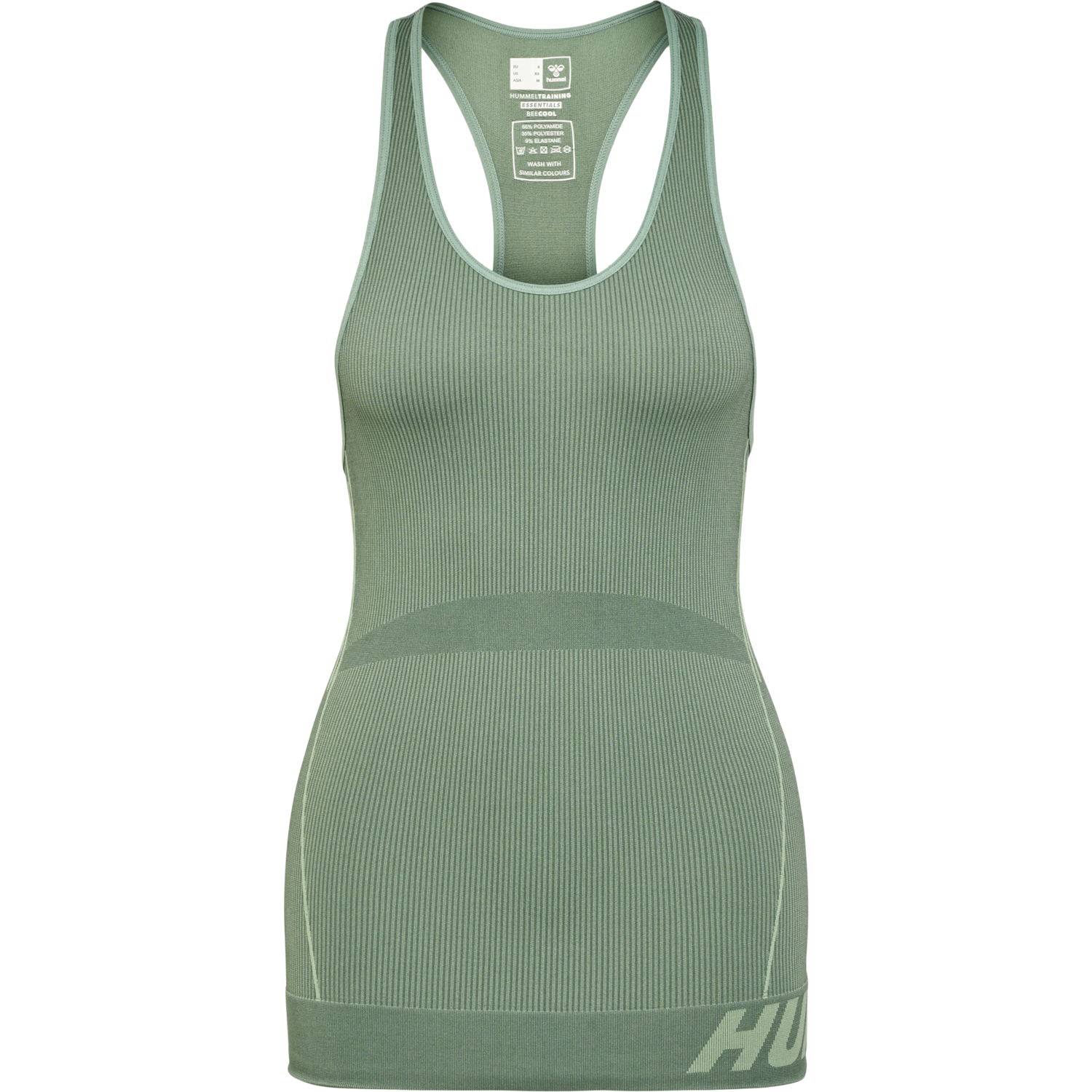hmlTE CHRISTEL SEAMLESS TOP, LILY PAD, packshot