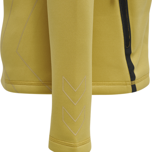 hmlCIMA XK ZIP JACKET WOMAN, ANTIQUE GOLD hmlCIMA XK ZIP JACKET WOMAN, ANTIQUE GOLD, packshot