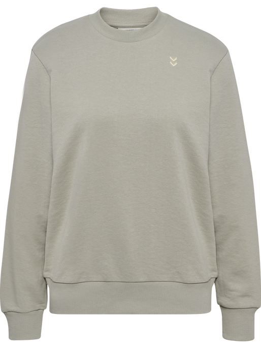hmlPULSE W SWEAT CREWNECK, SEAGRASS hmlPULSE W SWEAT CREWNECK, SEAGRASS, packshot
