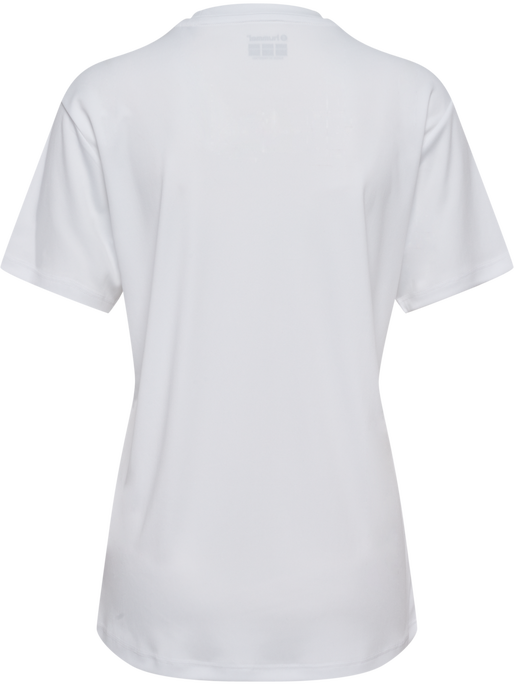 hmlESSENTIAL JERSEY S/S WOMAN, WHITE, packshot