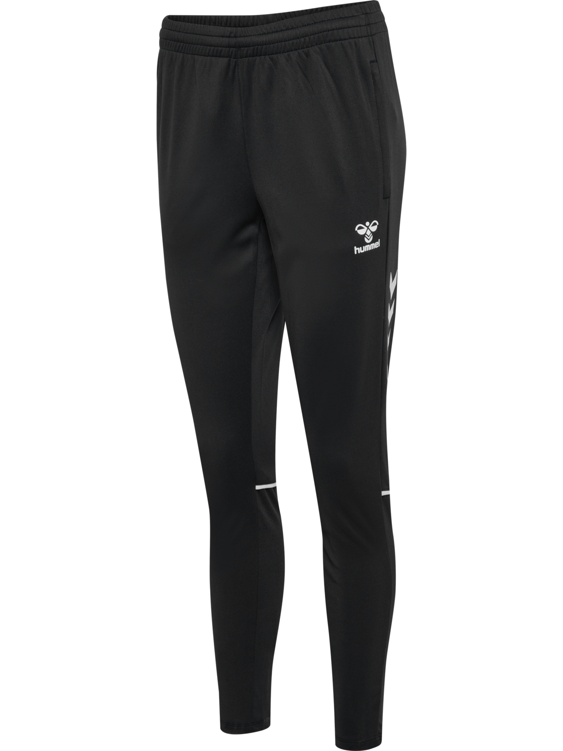 hmlCORE 2.0 TRAINING PANTS WOMAN, BLACK/WHITE, packshot