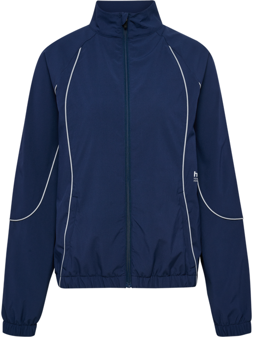 hmlPULSE WOVEN W ZIP THROUGH, DRESS BLUES hmlPULSE WOVEN W ZIP THROUGH, DRESS BLUES, packshot