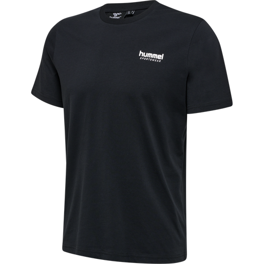 hmlLGC JOSE T-SHIRT, BLACK, packshot