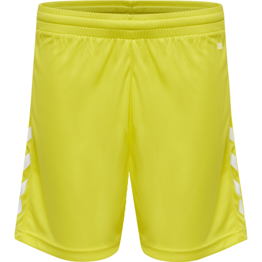 hmlCORE XK POLY SHORTS KIDS, BLAZING YELLOW, packshot