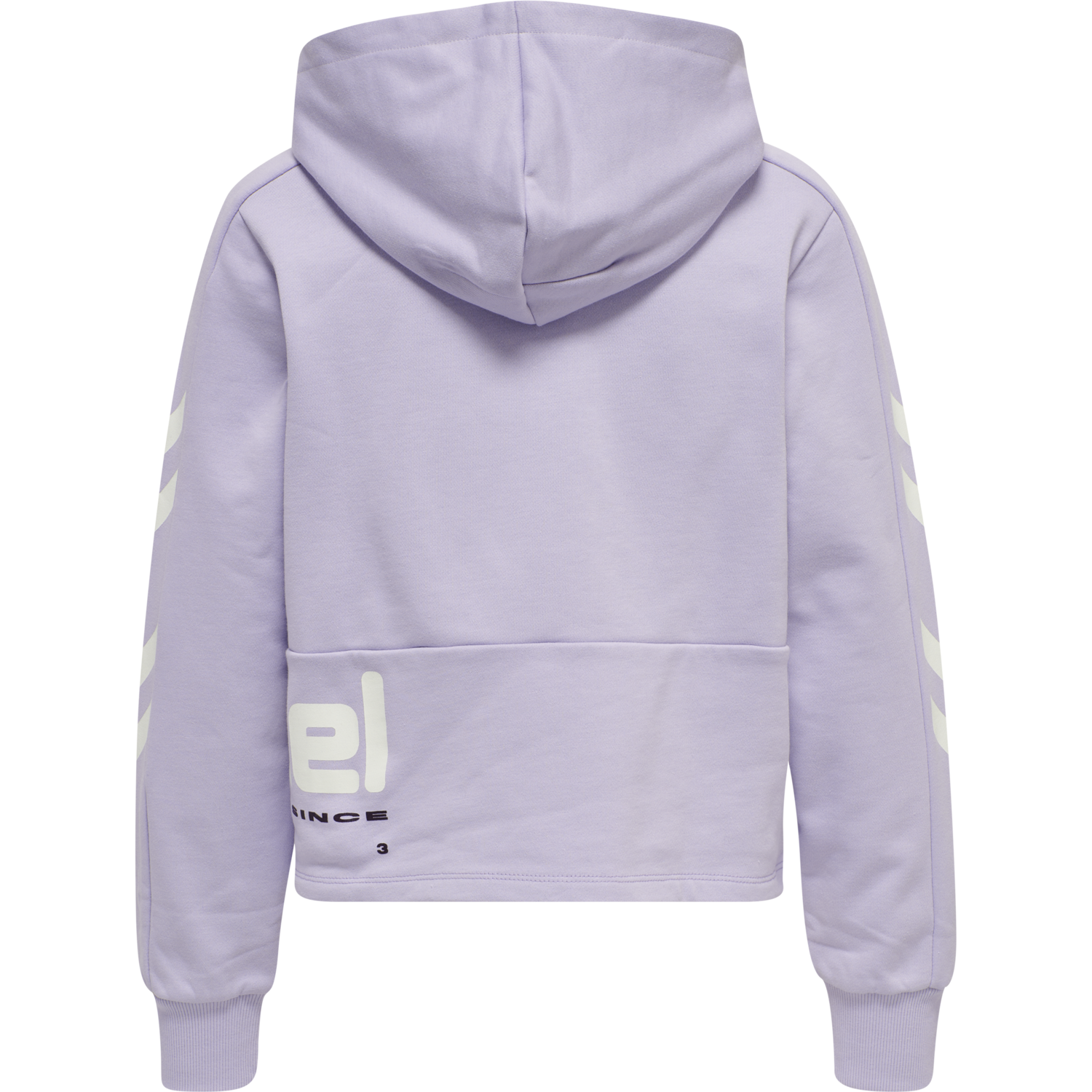 hmlLGC YOKO CROPPED HOODIE, PASTEL LILAC, packshot