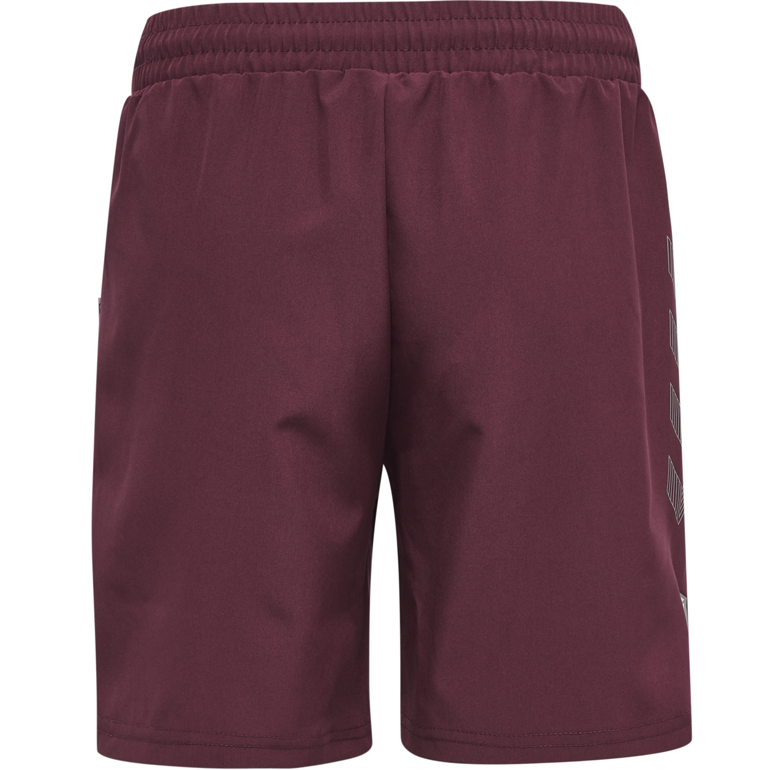 hmlMOVE GRID WOVEN SHORTS KIDS, GRAPE WINE, packshot