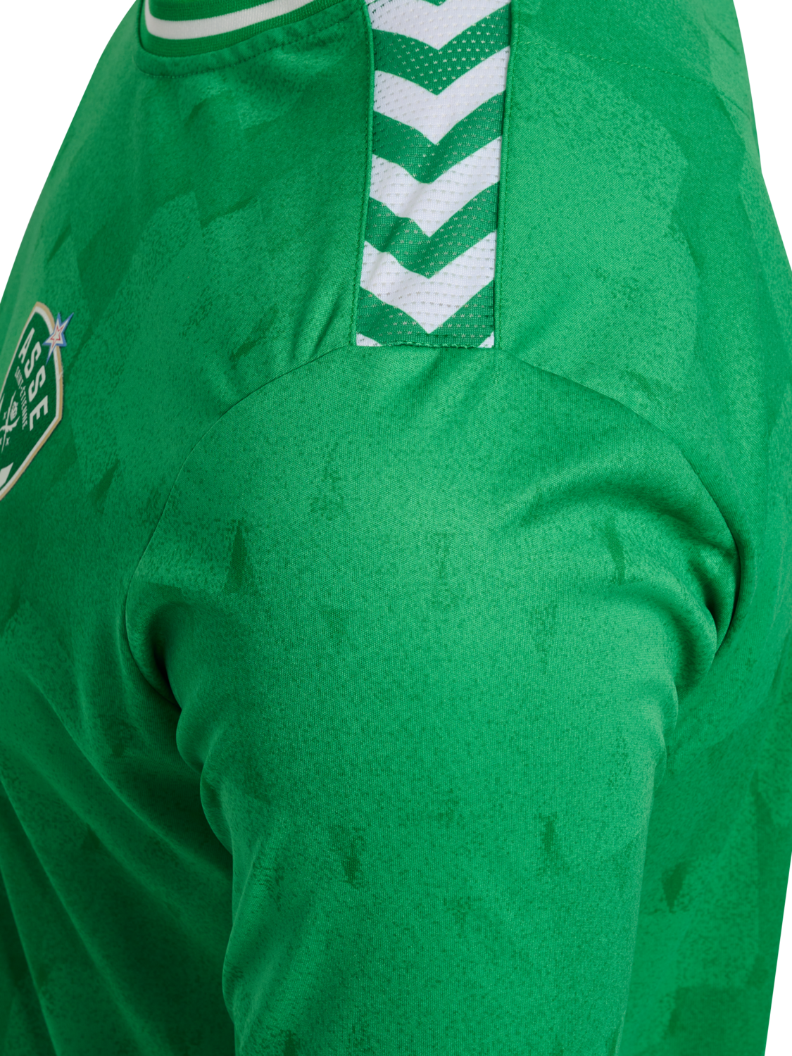ASSE 23/24 HOME JERSEY S/S, BRIGHT GREEN WO SPONSOR, packshot