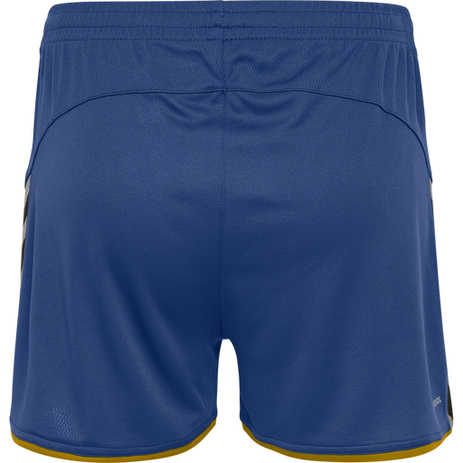 hmlAUTHENTIC POLY SHORTS WOMAN, TRUE BLUE/SPORTS YELLOW hmlAUTHENTIC POLY SHORTS WOMAN, TRUE BLUE/SPORTS YELLOW, packshot