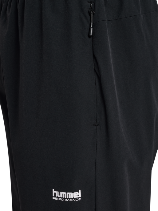 hmlPULSE PANTS, BLACK hmlPULSE PANTS, BLACK, packshot