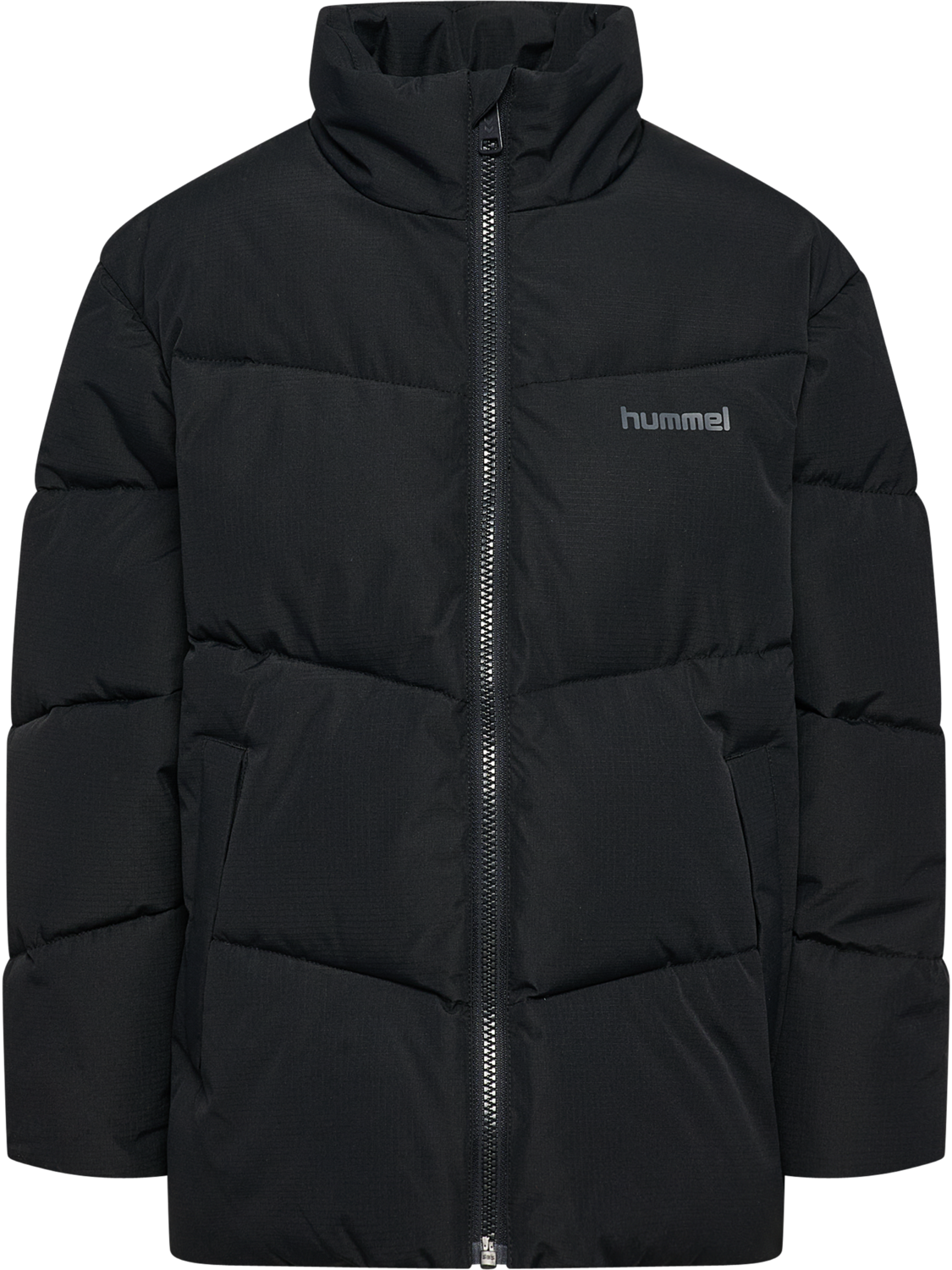 hmlJR PUFFER JACKET, BLACK, packshot