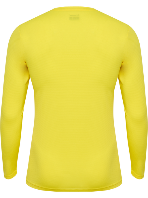 hmlBL ESSENTIAL TEE L/S, BLAZING YELLOW hmlBL ESSENTIAL TEE L/S, BLAZING YELLOW, packshot