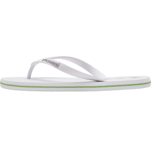 CHEVRON FLIP FLOP, WHITE, packshot