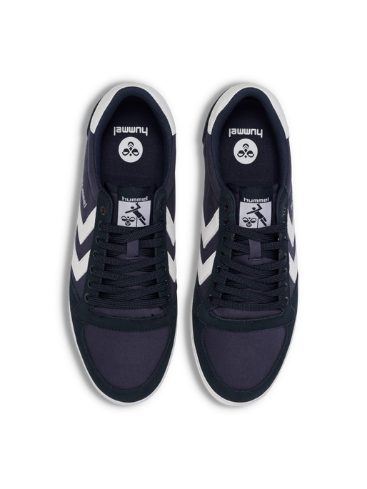 HUMMEL SLIMMER STADIL LOW, DRESS BLUES/WHITE KH, packshot