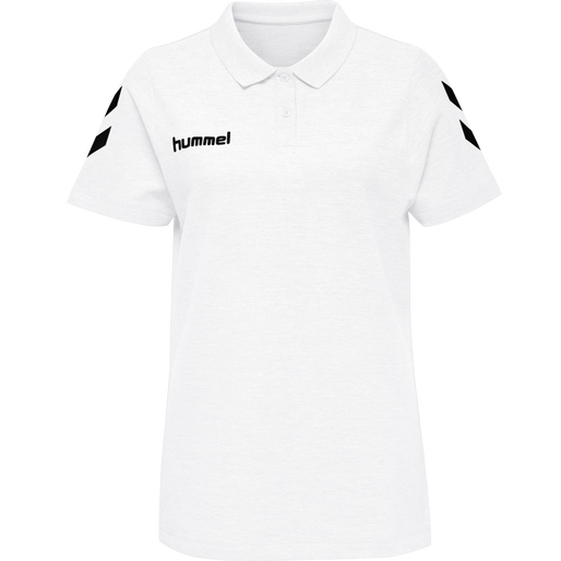 HMLGO COTTON POLO WO, WHITE, packshot