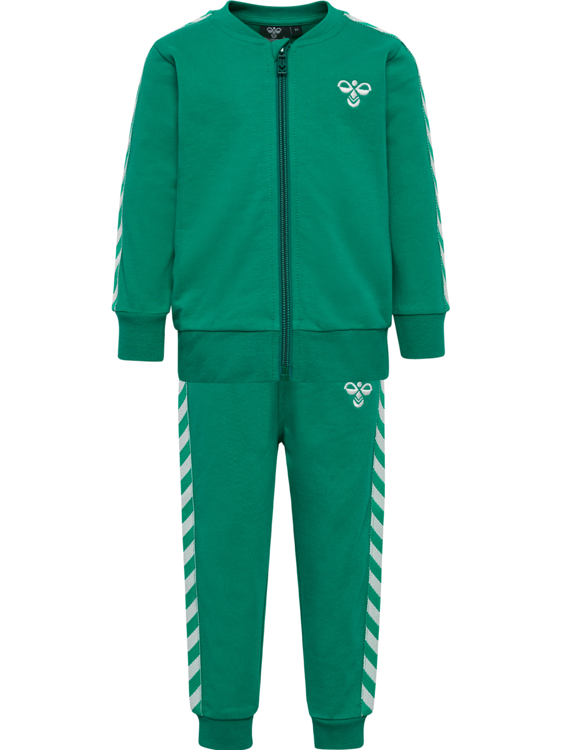 hmlBILLE TRACKSUIT, PEPPER GREEN, packshot
