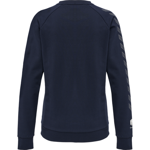 hmlMOVE GRID COTTON SWEATSHIRT WOMA, MARINE, packshot