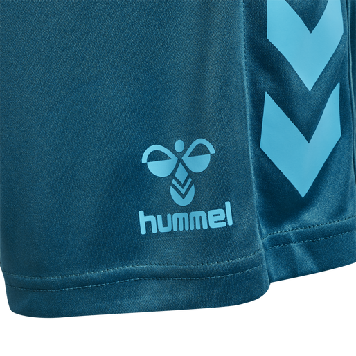 hmlCORE XK POLY SHORTS, BLUE CORAL, packshot