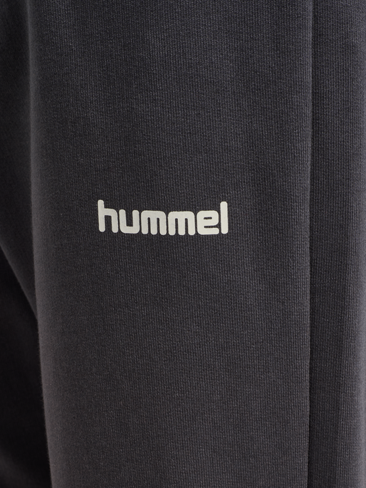 hmlJR REGULAR ADJ WAIST PANTS, EBONY, packshot