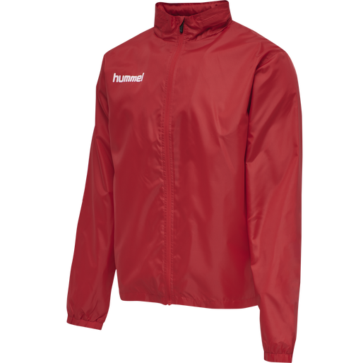 hmlPROMO RAIN JACKET, TRUE RED, packshot