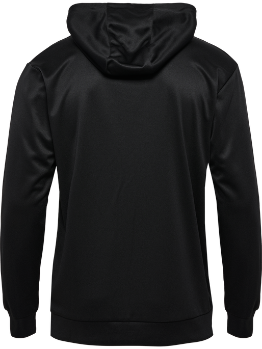 hmlLOGO HOODIE, BLACK, packshot