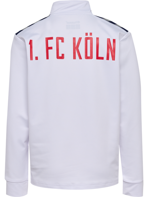 1FCK 23/24 LINE UP JACKET KIDS, WHITE/TRUE RED, packshot