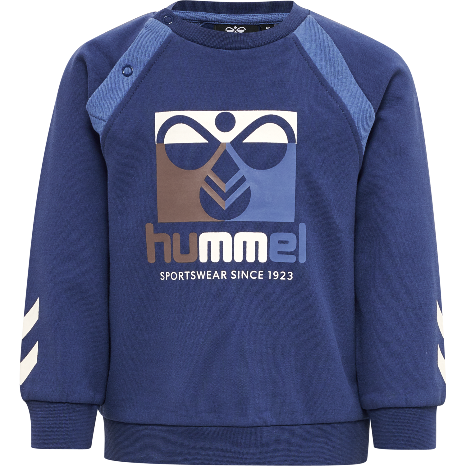 hmlLASSEN SWEATSHIRT, SARGASSO SEA, packshot