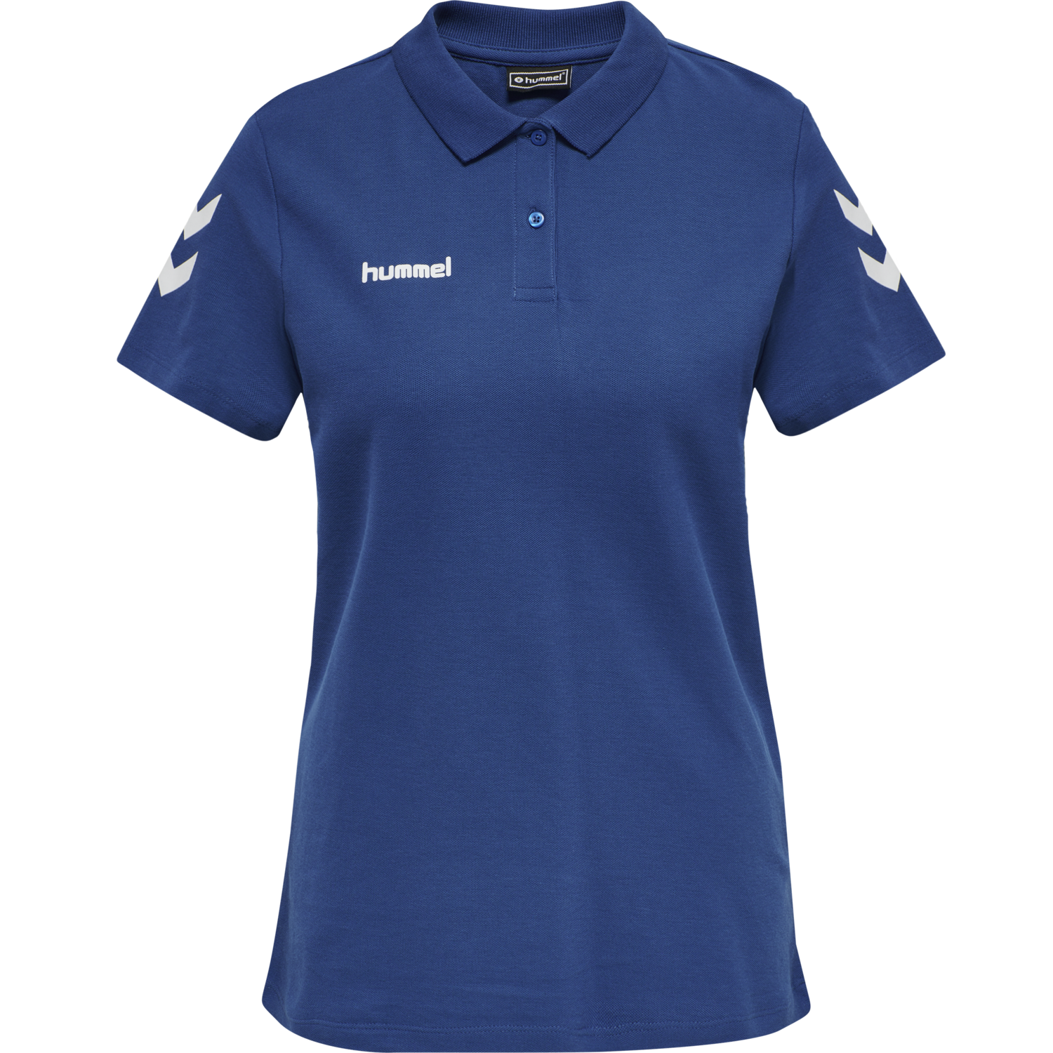 HMLGO COTTON POLO WO, TRUE BLUE, packshot