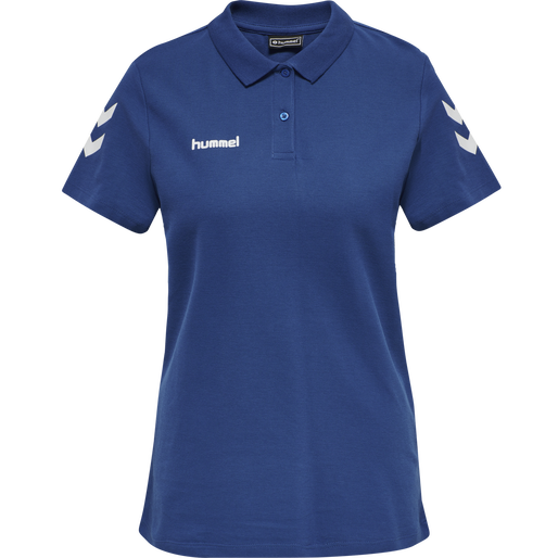 HMLGO COTTON POLO WO, TRUE BLUE, packshot