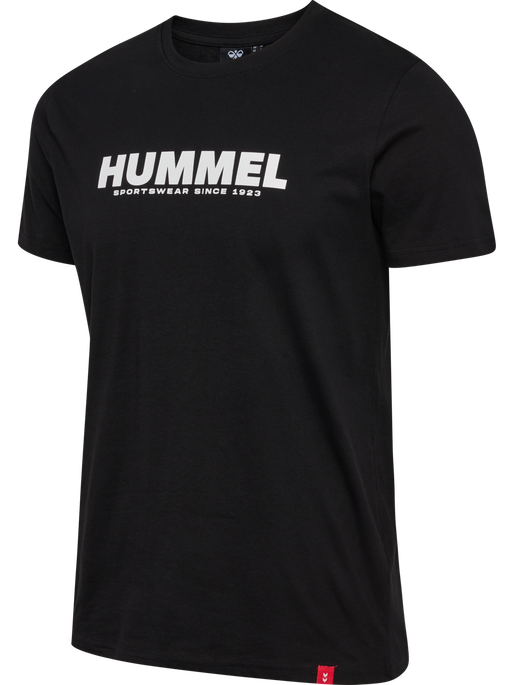 hmlLEGACY T-SHIRT, BLACK, packshot