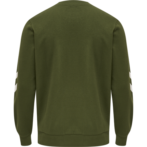 hmlLEGACY SWEATSHIRT, RIFLE GREEN, packshot