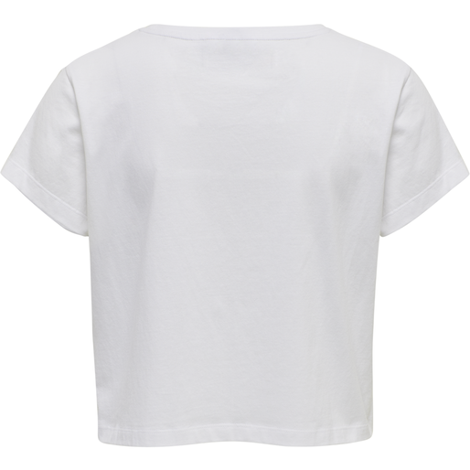 hmlLEGACY WOMAN CROPPED T-SHIRT, 9001, packshot