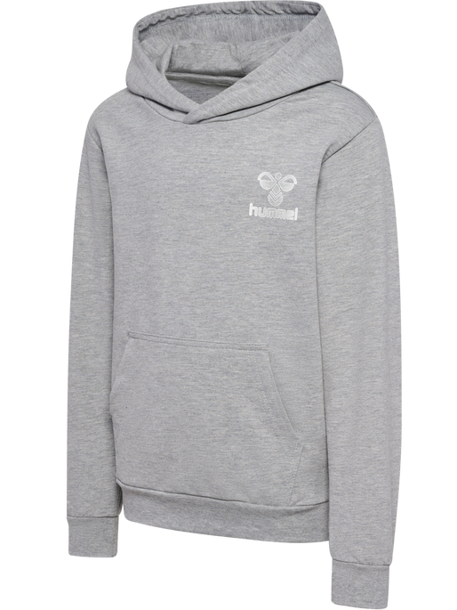 hmlPROUD HOODIE, GREY MELANGE, packshot