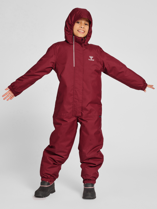 hmlSOUL TEX SNOWSUIT, RHODODENDRON, model