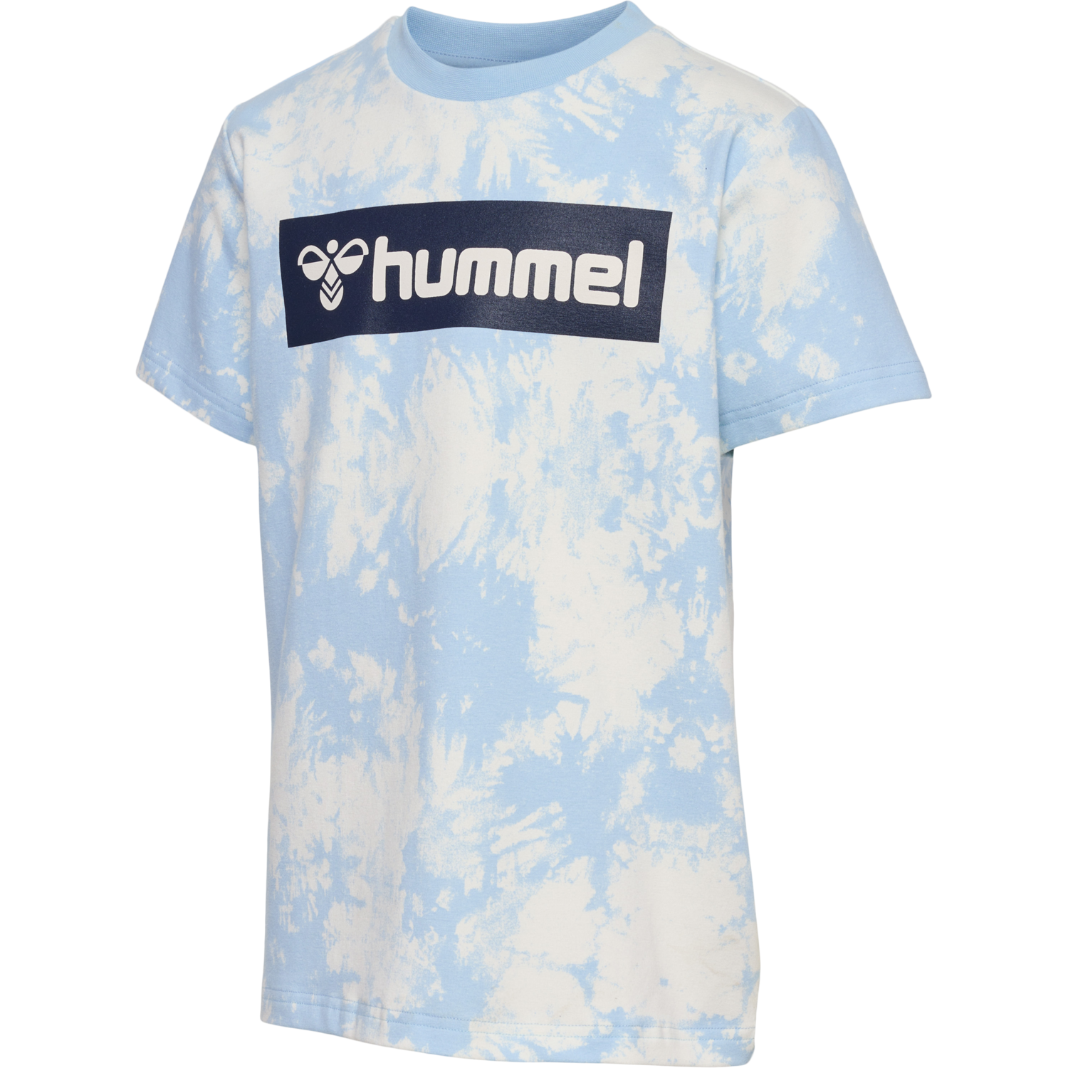 hmlJUMP AOP T-SHIRT S/S, CERULEAN, packshot