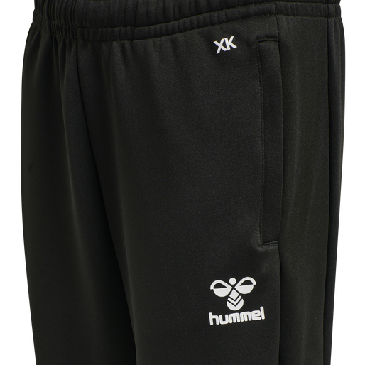 hmlCORE XK TRAINING POLY PANTS KIDS, BLACK, packshot