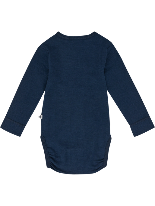 hmlMINI WOOL RIB BODY L/S, DRESS BLUES, packshot
